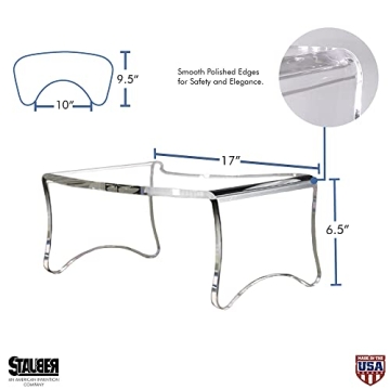 Enhance Comfort with STAUBER Acrylic Potty Stool