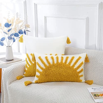 Adabana Boho Throw Pillow Cover for Stylish Home Decor