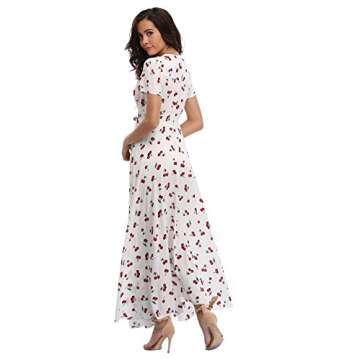 Stylish Ferrendo Floral Maxi Dress for Summer Days
