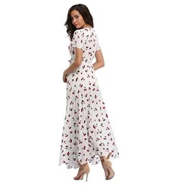 Stylish Ferrendo Floral Maxi Dress for Summer Days