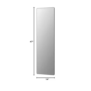 Vlsrka Over The Door Full Length Mirror for Elegant Spaces