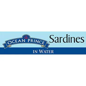 Ocean Prince Sardines in Water, 4.25-Ounce Cans (Pack of 12) (packaging may vary)