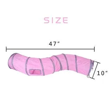 iCAGY 47" Cat Tunnel for Fun Interactive Play