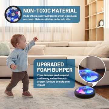 Rechargeable Hover Soccer Ball for Kids Aged 3-12