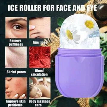 Ice Roller for Face Glow & Skin Tightening