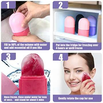 Ice Roller for Face Glow & Skin Tightening