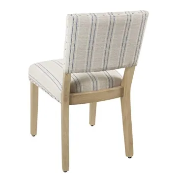 Elegant Homepop Upholstered Dining Chairs Set of 2