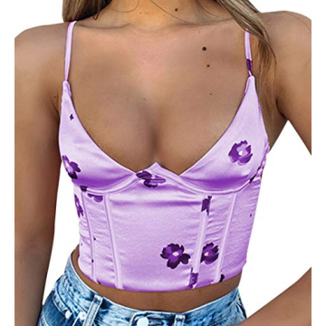 MISSACTIVER Women's Stylish Padded Sport Bras for Activewear