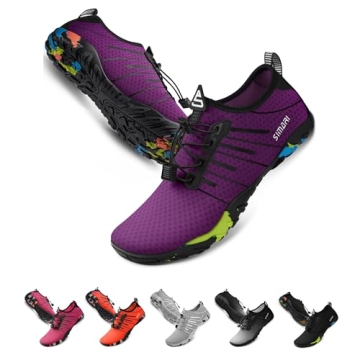 SIMARI Water Shoes for Men and Women - Quick-Dry Aqua Footwear