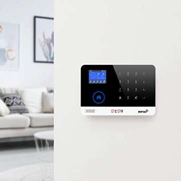 Burglar Alarm System 18 pcs kit WiFi APP RFID DIY Wireless GSM for Home Security