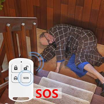 Burglar Alarm System 18 pcs kit for Home Security