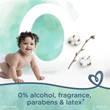 pampers aqua pure baby wipes 560 ct OLD