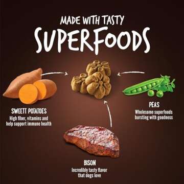 Fruitables Skinny Mini Dog Treats – Healthy Treats for Dogs – Low Calorie Training Treats – Free of Wheat, Corn and Soy – Grilled Bison – 12 Ounces