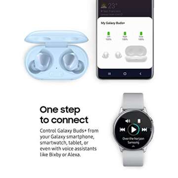 Samsung Galaxy Buds Plus True Wireless Earbuds Cloud Blue