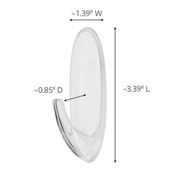 Command 6-pack Large Hook for Damage-Free Hanging