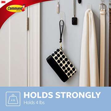 Command 6-pack Large Hook for Damage-Free Hanging