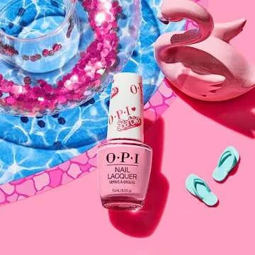 OPI Barbie Pink Nail Polish - Chip Resistant & Fast Drying