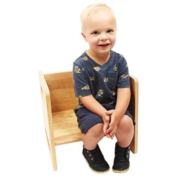 Versatile Montessori Weaning Table and Chair for Toddlers