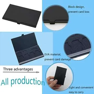 Travel-Friendly LOUIS FELT SIM Card Holder with 7 Slots