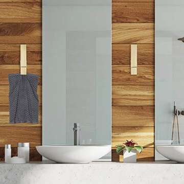 9 Inch Giant Clothespins for DIY Crafts and Home Use