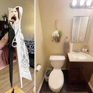 9 Inch Giant Clothespins for DIY Crafts and Home Use