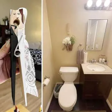 9 Inch Giant Clothespins for DIY Crafts and Home Use