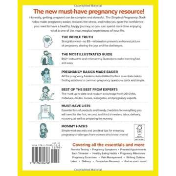 The Simplest Pregnancy Book in the World: The Illustrated, Grab-and-Do Guide for a Healthy, Happy Pr...