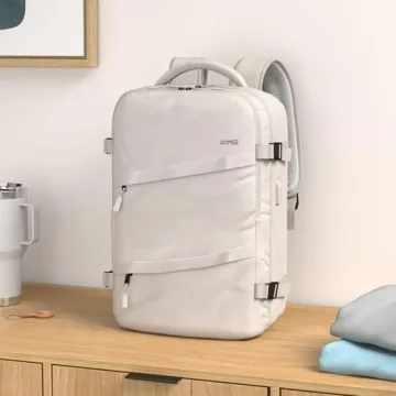 HOMIEE Travel Backpack with USB Port and Organization