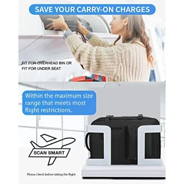 Large Travel Laptop Backpack Expandable Waterproof Carry On