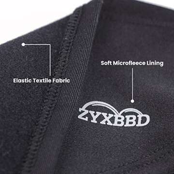 ZYXBBD Winter Ear Warmers for Women and Men - Fleece Headband