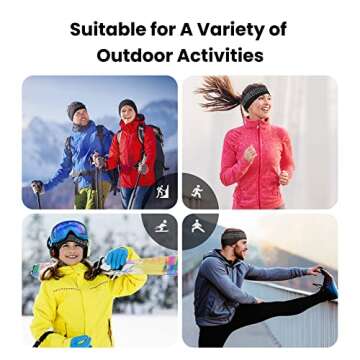 ZYXBBD Winter Ear Warmers for Women and Men - Fleece Headband