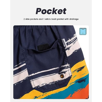 MaaMgic Mens Swim Trunks Quick Dry Comfortable Funny Swimwear
