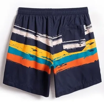 MaaMgic Mens Swim Trunks Quick Dry Comfortable Funny Swimwear