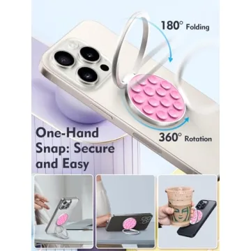 3-in-1 Suction Cup Phone Case Mount Valentine's Day Gift