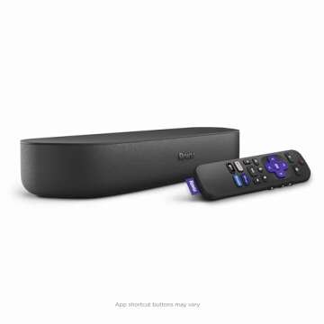 Roku Streambar: 4K Streaming Media Player & Premium Audio