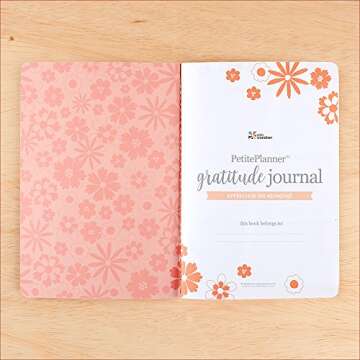 Erin Condren Petite Gratitude Journal with Stickers and Prompts