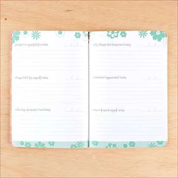 Erin Condren Petite Gratitude Journal with Stickers and Prompts