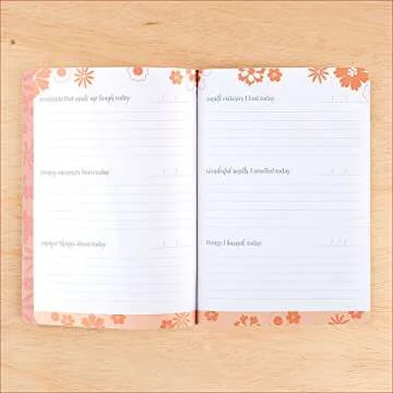 Erin Condren Petite Gratitude Journal with Stickers and Prompts