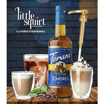 Torani S'mores Syrup 750ml with Pump for Coffee
