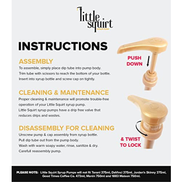 Torani S'mores Syrup 750ml with Pump for Coffee