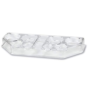 Stylish byAlegory Acrylic Sponge Organizer for Beauty Tools