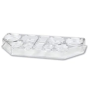Stylish byAlegory Acrylic Sponge Organizer for Beauty Tools