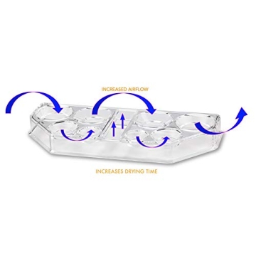 Stylish byAlegory Acrylic Sponge Organizer for Beauty Tools