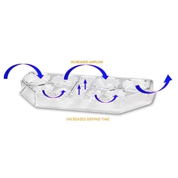 Stylish byAlegory Acrylic Sponge Organizer for Beauty Tools