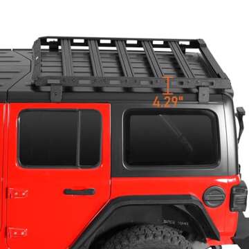 Hooke Road JL/JT Roof Rack - Durable & Easy to Install