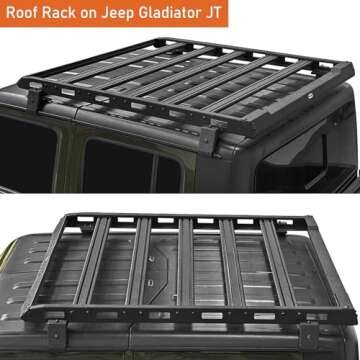 Hooke Road JL/JT Roof Rack - Durable & Easy to Install