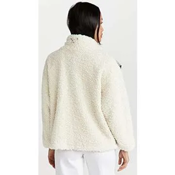 Stylish [BLANKNYC] Women's Bear Hug Denim Sherpa Jacket