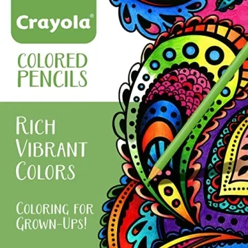 Crayola Adult Colored Pencils Set with 50 Colors