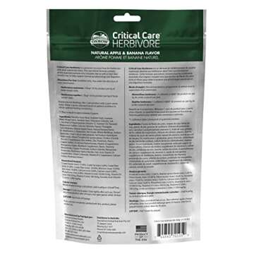 Oxbow Critical Care Herbivore - Nutritionally Complete Feeding Assist Formula for Small Animals & Pe...