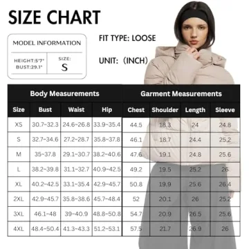 Stylish Warm PUFFIT Women's Cropped Puffer Jacket